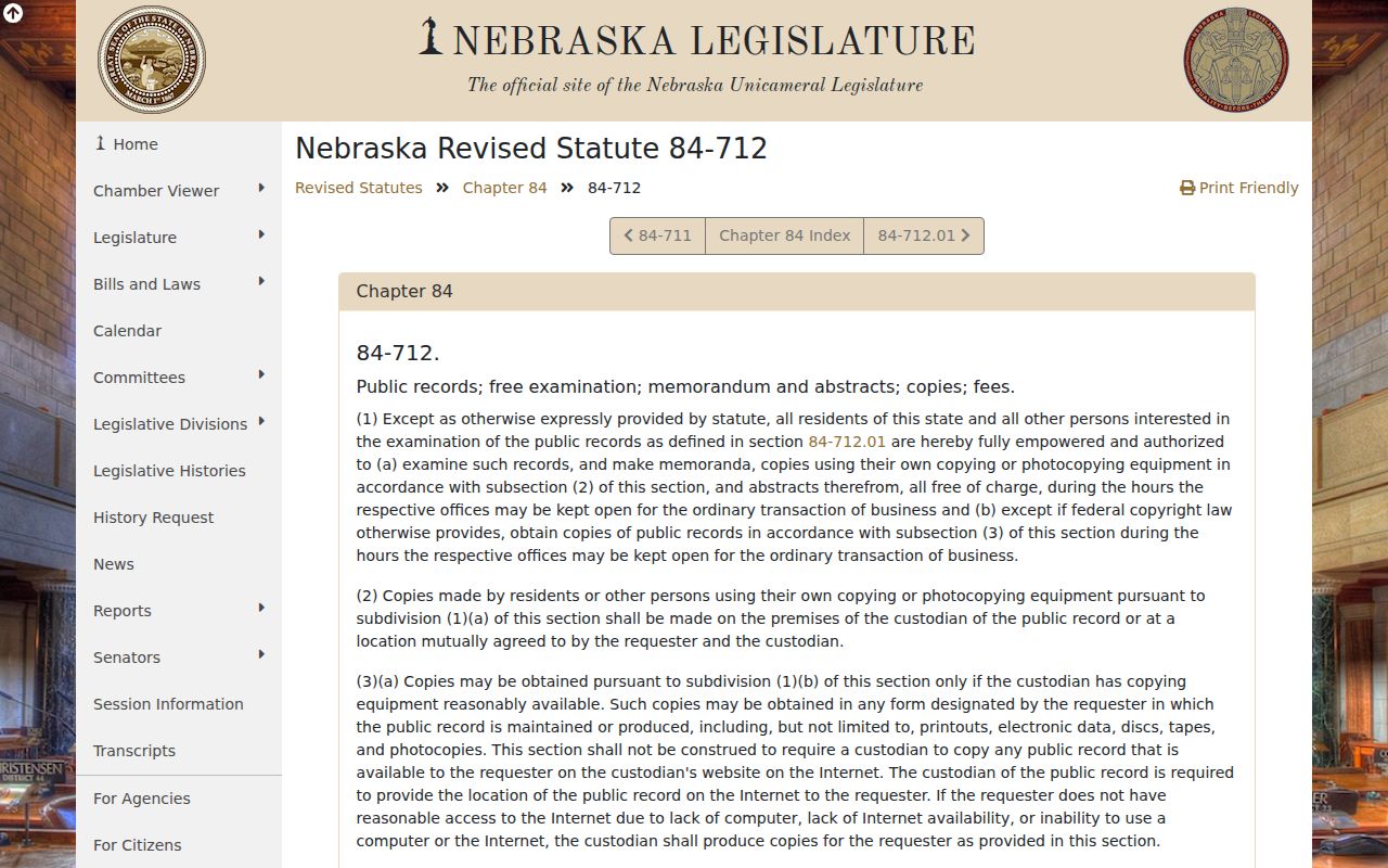 North Platte residents directory Nebraska public records act